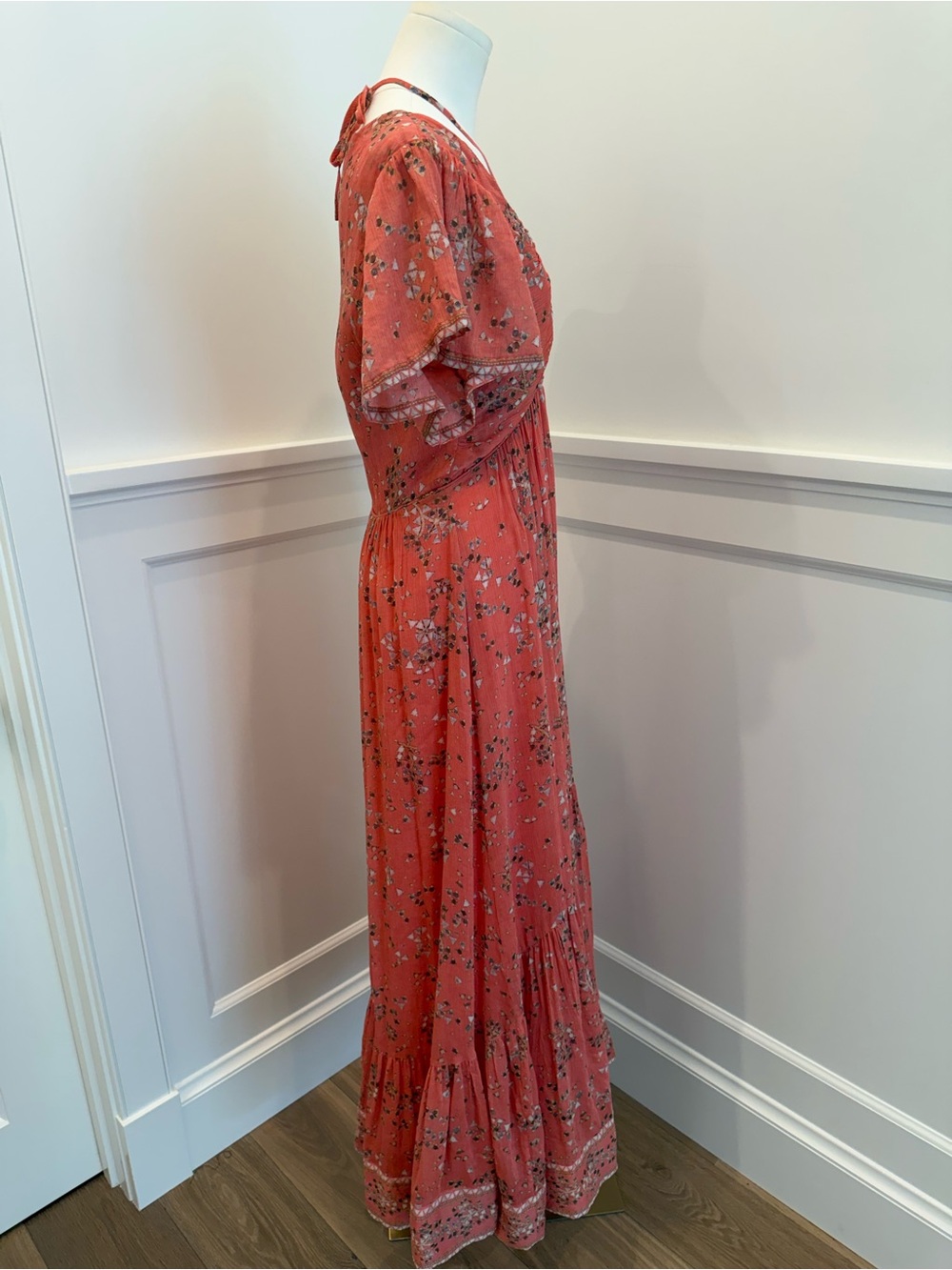 Isabel Marant Agathe Tiered Maxi Dress - Picture 8 of 16